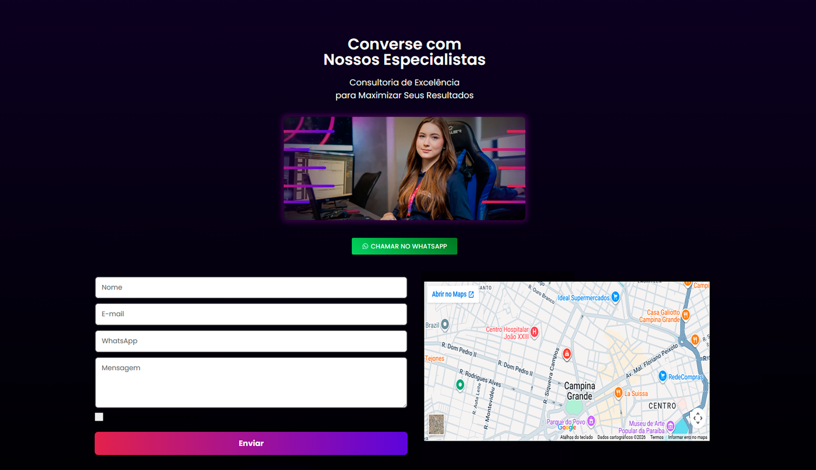 site institucional web design - Conttinova